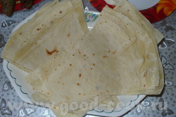ну и конечно сыр, зелень и лаваш - 2