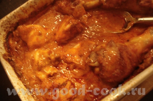 Курочка тикка масала, говядина, запеченая с мандаринами, и овощная нарезка