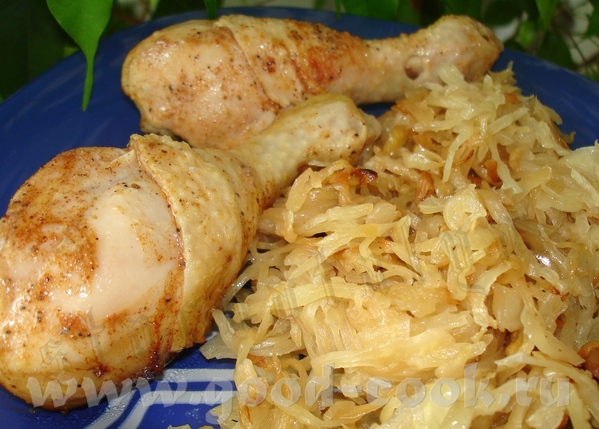 КУРОЧКА ТУШЁНАЯ С ПАПРИКОЙ Курица ( или её,, запчасти,, ), У меня 1 кг куриной голени, 1 ч л сладко... - 2