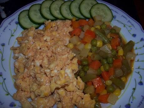 ассорти из мороженых овощей пачка мороженых овощей (я брала уже ассорти) 1ст