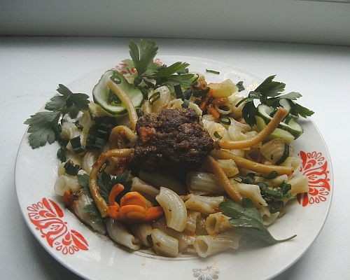 Крабик из мясного фарша