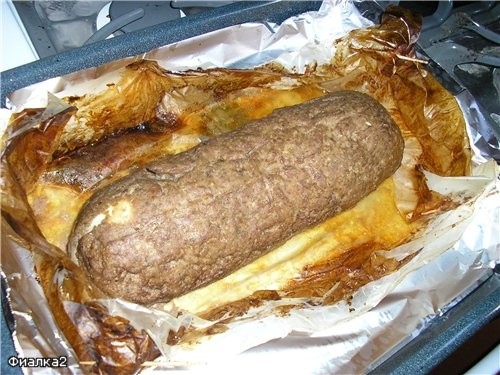 А вот мой МЯСНОЙ РУЛЕТ С ЯЙЦОМ от Лизы-Скрат - 3