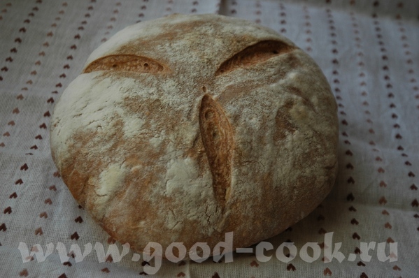 E  pain au levain,      