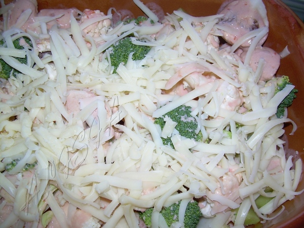 Был у меня такой набор продуктов: лосось, брокколи и цветная капуста - 3