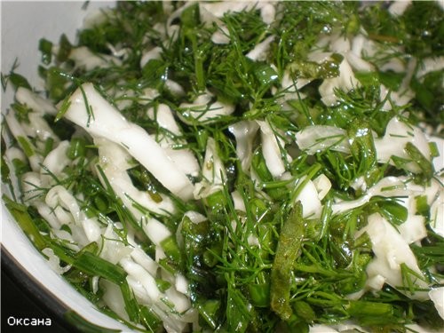 Пирог с щавелем Нарезка Пицца Карп запеченный под овощами Салат (капуста, лук, укроп, огуречная тра... - 6