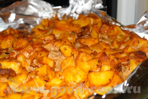 Ещё была Картошка в сметане от Кутовой Ирины и огурцы солёные