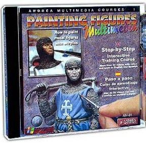Learning the lessons of painting miniatures acrylic Уроки живописи миниатюр от Andrea Miniatures