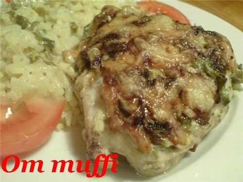 курица в горчично-ореховом соусе куриный бульон с лапшой бутерброды к ужину закуска из баклажан быс... - 2