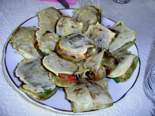 ЦВЕТНАЯ КАПУСТА ПО-КОРЕЙСКИ САЛАТ ИЗ ПЕЧЕНОГО ПЕРЦА ЯЗЫЧКИ ИЗ БАКЛАЖАН КАБАЧКОВЫЙ ТОРТИК - 3