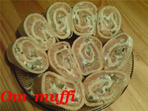 МЯСНОЙ РУЛЕТ РУЛЕТ К ЗАВТРАКУ РУЛЕТИКИ С СОЛЁНО-КОПЧЁНОЙ ФАРЕЛЬЮ РУЛЕТ ИЗ КРАСНОГО ЛОБИ - 3