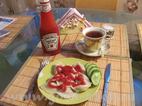 Вареники с грибами и зеленью царская ватрушка