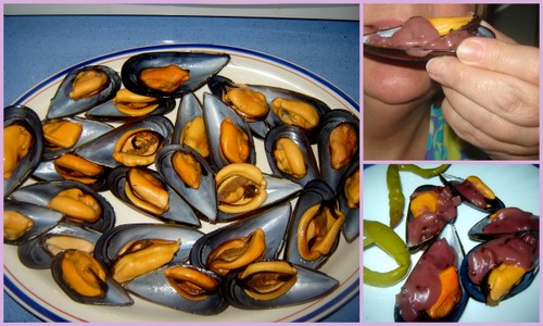    Mejillones con salsa        ... - 3