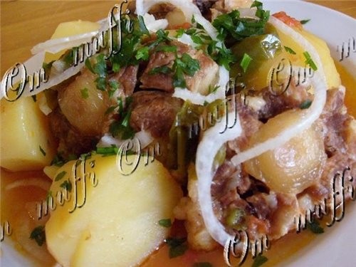 ХАШЛАМА ИЗ БЫЧЬЕГО ХВОСТА (армянская кухня)