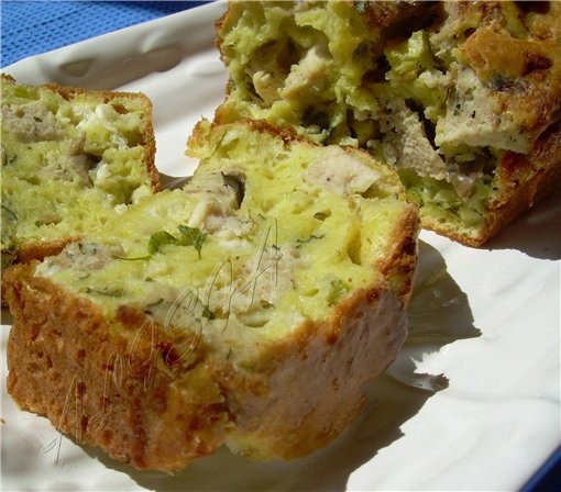КЕЙК КУРИЦА С КАРИ /Cake poulet-curry/ 200 гр