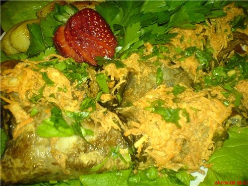 Спасибо за курочку с блинами Ирине Джазовой Очень эффектно и супер вкусно - 2