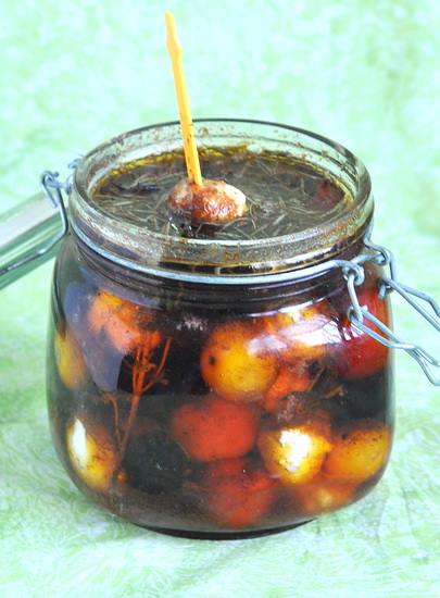 Маринованная моцарелла