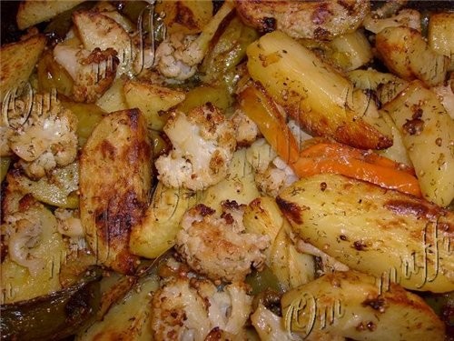 КАРТОФЕЛЬ ПИКАНТНЫЙ С ОВОЩАМИ Картофель - 10-12шт