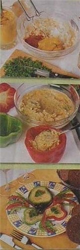 Перечные колечки с сырным кремом Эта оригинальная и сытная закуска не только аппетитно выглядит - 2