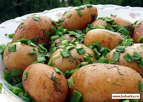 "КАРТОФЕЛЬ С ЛИМОННЫМ МАСЛОМ"