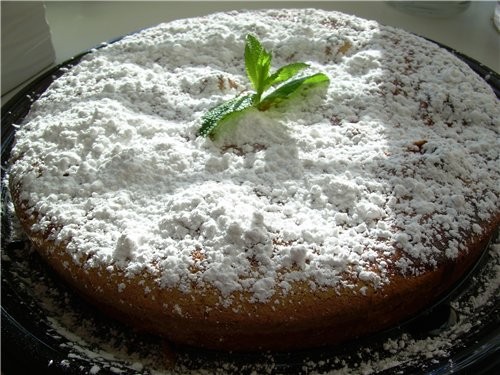 Яблочный пирог с Фисташками и Пломбиром