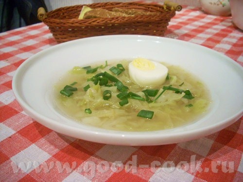 Суп-пюре из базилика с зеленым горошком Пряный суп с молодой капустой - 2