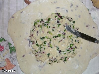 Лепешка с картофелем и сыром - 3