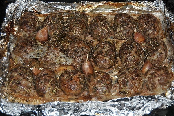 Вика спасибо за вкусную Куфту в сальнике с розмарином