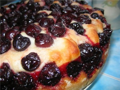 Сколько вкусного А вот мой пирог с вишней