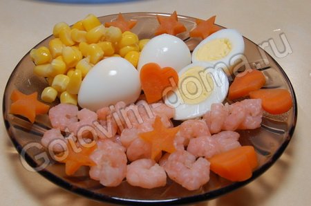 ОТСЮДА Заливное "Яйца Фаберже" с креветками Состав пустая яичная скорлупа от 8 яиц, желатин (быстро... - 3