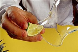 Сахарная каемка и украшение из ананаса для коктейля - 2