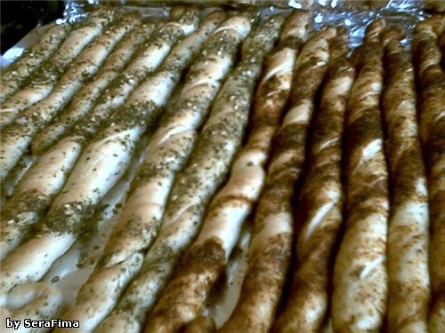 Хлебные закусочные палки тесто 2 стакана муки 25-35 мл подсолнечного масла 1+1/2 ч