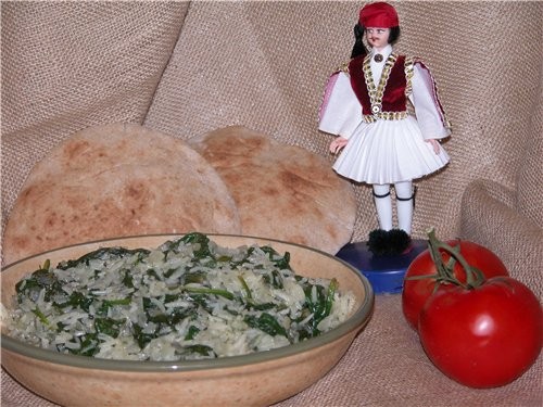 Продолжая греческую, а заодно и шпинатную тему