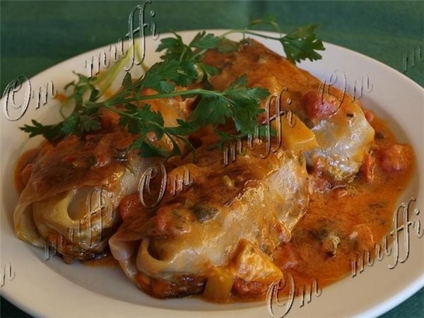 ГОЛУБЦЫ С РУБЛЕННЫМ МЯСОМ И ОВОЩАМИ