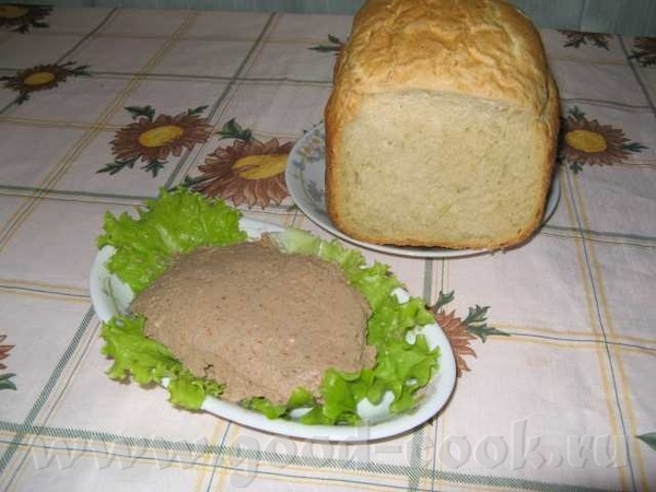Испекла Пшеничный хлеб с жаренным луком