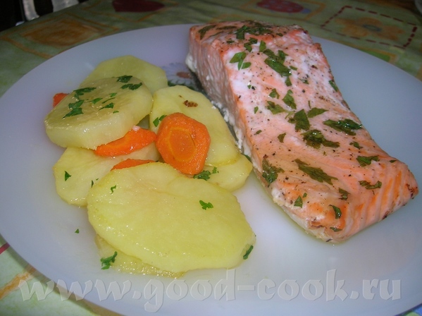 ЛОСОСЬ В ДУХОВКЕ (АСТУРИАС) - Salmуn al horno (Asturias) ПРИЯТНОГО АППЕТИТА