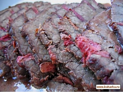 телятина запеченная с вишней из книги вкус домашней кухни кусок телятины на 600-800 гр вишня без ко...