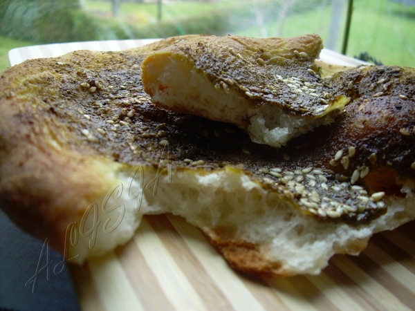 ЛЕПЕШКИ С ЗАТАРОМ ПИЦЦА ПОРЦИОННАЯ С ЦУККИНИ И ГРИБАМИ - 2