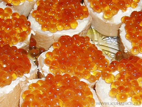 Моя любимая красная икра