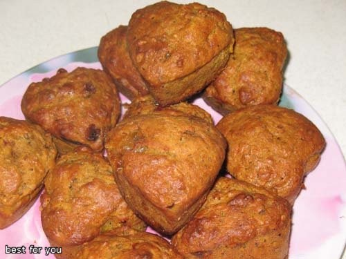 ТЫКВЕННЫЕ АРОМАТНЫЕ КЕКСЫ С ОРЕХАМИ