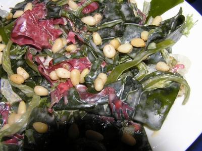 Салат из 4 видов морской капусты, по японски