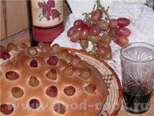 4.08.2008 - 19:18 Американские блины в ХП SCHIACCIATA CON UVA(Виноградный хлеб-пирог) от innok