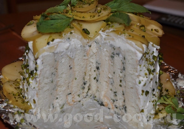 Торт "Яблочный каприз" Рецепт взят из журнала "Вкус сезона, осень" 2008 год - 3