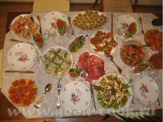 Это мой Новогодний стол 2009