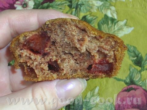 МАФФИНЫ С ЯБЛОКАМИ СОРТ ЯБЛОК ВОТ ТАКОЙ мука-2 стакана пекарский порошок(для тех,кто не знает-смесь... - 3