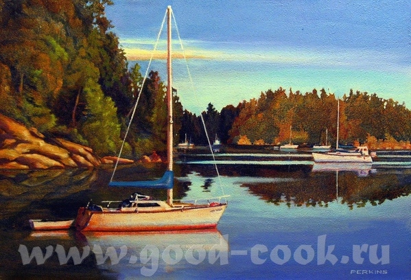 Любителям рисовать акрилом, очень красиво Karl Illini Acrylic Alvin Richard Acrylic Moira Carlson... - 6
