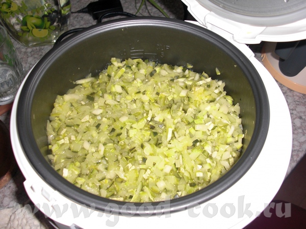 Кабачковая икра Я делала полпорции - 2