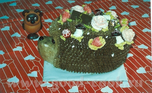 Торт ежик