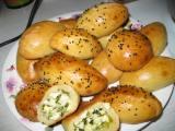 Сашенька, рецепт твой, начинка моя: зеленый лук с яйцами (белыми, куриными ) - 2