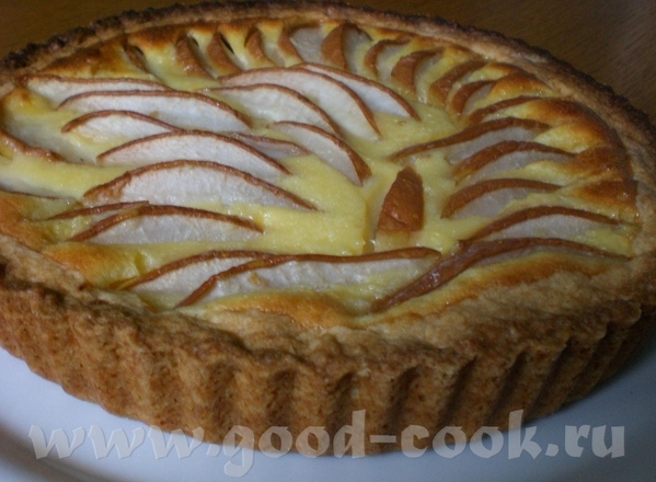 Birnentarte mit Creme Fraiche-Guss      -    ...