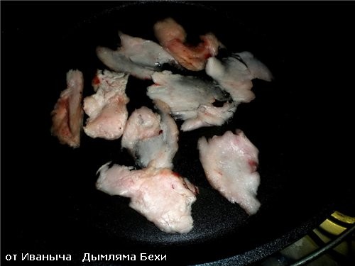 Закладываем продукты в котёл … или «заряжаем» Дымляму - 2